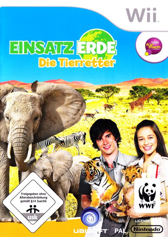 Planet Rescue Wildlife Vet box art for Wii